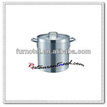 S348 American Style Composite Bottom Aluminium Stock Pot With Cover